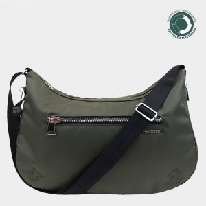 Women's Hedgren Ann Crossbody Bags Dark Green | JEH4637EU