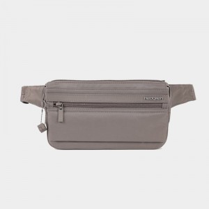 Women's Hedgren Asarum Belt Bags Grey Brown | GOM9393TV