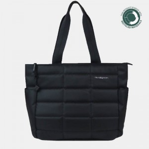 Women's Hedgren Camden Tote Bags Black | WCT9470OP