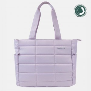 Women's Hedgren Camden Tote Bags Light Purple | MEW8087BF