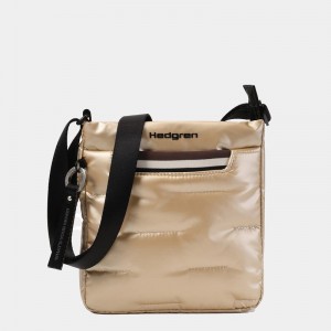 Women's Hedgren Cushy Crossbody Bags Beige | OWM4219AA