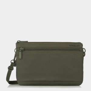 Women's Hedgren Emma Crossbody Bags Dark Green | MFE6831HC