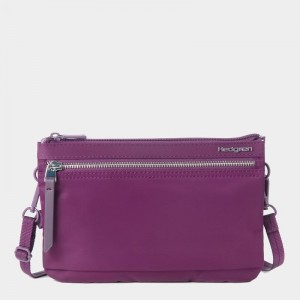 Women's Hedgren Emma Crossbody Bags Purple | NPS9372XI