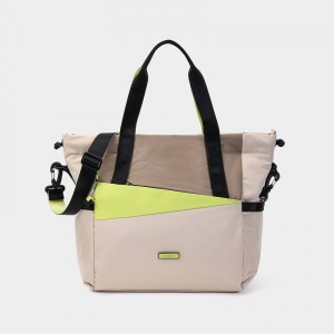 Women's Hedgren Galactic Tote Bags Beige | AIU5986FM