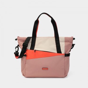 Women's Hedgren Galactic Tote Bags Pink Orange | ITY627KL