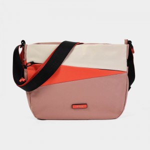 Women's Hedgren Gravity Crossbody Bags Pink Orange | ERZ4515PP