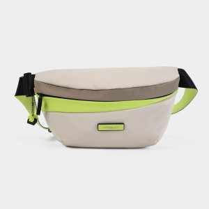 Women's Hedgren Halo Belt Bags Beige | SSU2875HQ