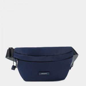 Women's Hedgren Halo Belt Bags Navy | SVA4638PJ