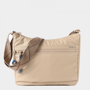 Women's Hedgren Harper's Rfid Shoulder Bags Beige | FPS1212IX