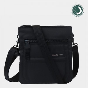 Women's Hedgren Helm Crossbody Bags Black | ITK9990SY