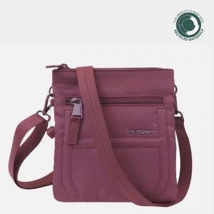 Women's Hedgren Helm Crossbody Bags Pink | VVC7861MW