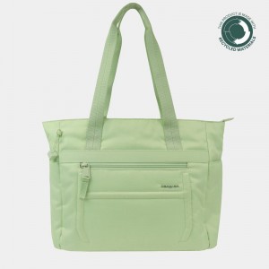 Women's Hedgren Keel Tote Bags Light Green | KDW2849FS