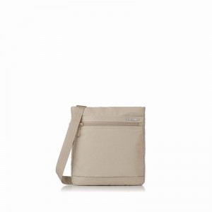 Women's Hedgren Leonce Shoulder Bags Beige | BEI7331BJ