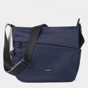 Women's Hedgren Milky Way Crossbody Bags Navy | SFW6089PE