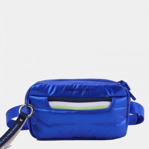 Women's Hedgren Snug Belt Bags Blue | JMG4746BW