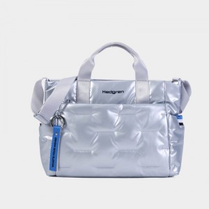 Women's Hedgren Softy Handbag Light Blue | UYD4324ED