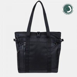 Women's Hedgren Summit Sustainably Made Tote Bags Black | EVD7395IC