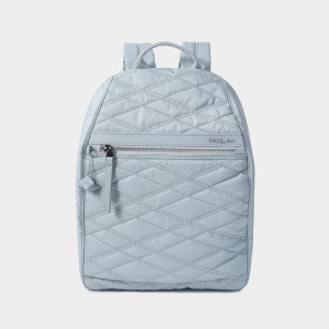 Women's Hedgren Vogue Large Backpacks Light Blue | IOL932KD