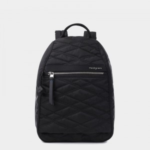 Women's Hedgren Vogue Rfid Backpacks Black | NOK845JD