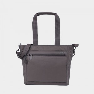 Women's Hedgren Zoe Tote Bags Grey Brown | LCG189IZ