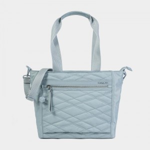 Women's Hedgren Zoe Tote Bags Light Blue | RYW1239XL