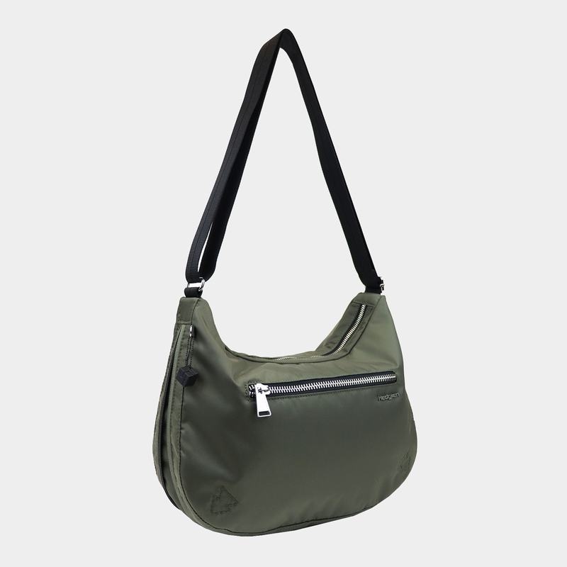 Women's Hedgren Ann Crossbody Bags Dark Green | JEH4637EU