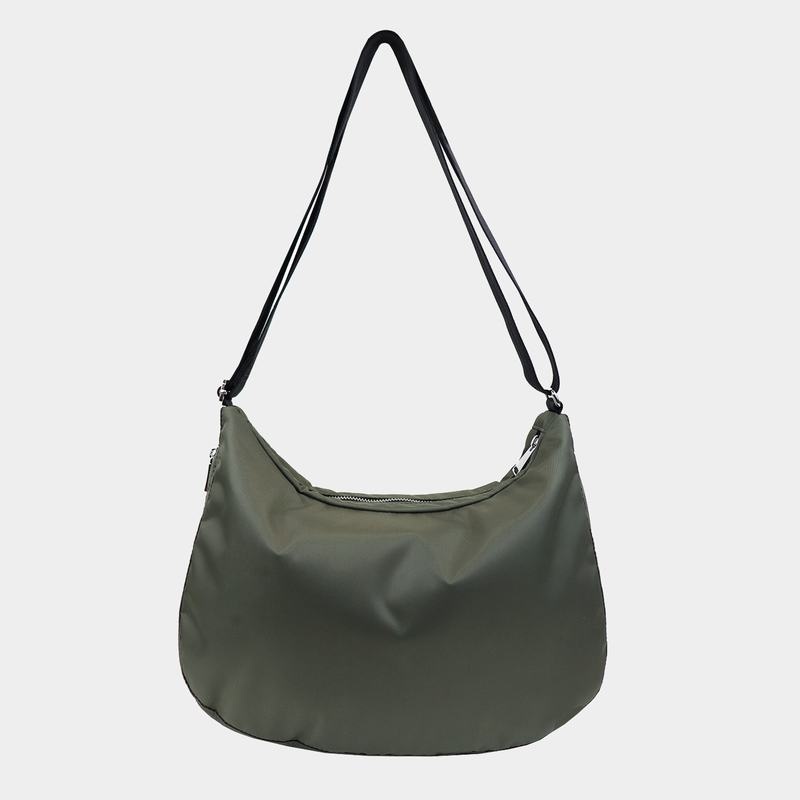 Women's Hedgren Ann Crossbody Bags Dark Green | JEH4637EU