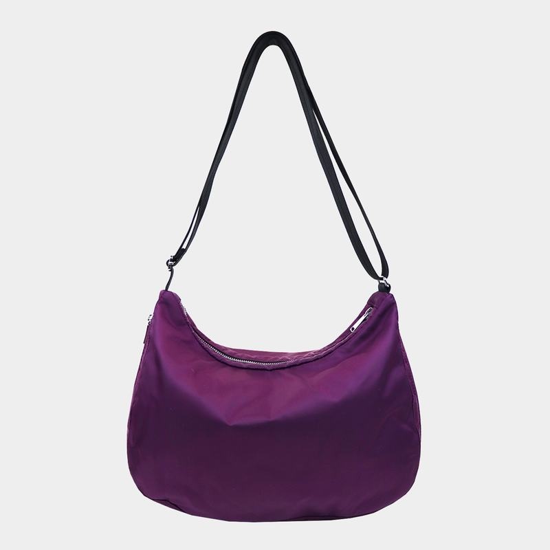 Women's Hedgren Ann Crossbody Bags Purple | DHG5875KW