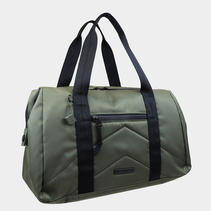 Women's Hedgren Bound Sustainably Made Duffle Bags Dark Green | AHC188JI