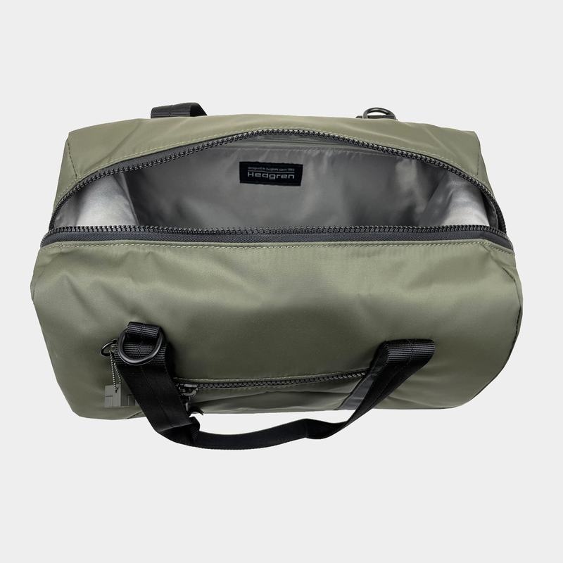 Women's Hedgren Bound Sustainably Made Duffle Bags Dark Green | AHC188JI