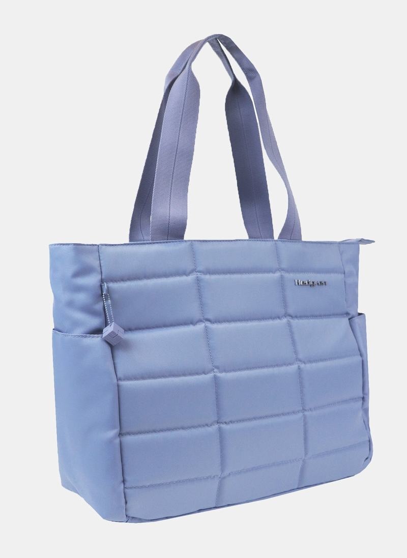 Women's Hedgren Camden Tote Bags Light Blue | CWW4750ZE