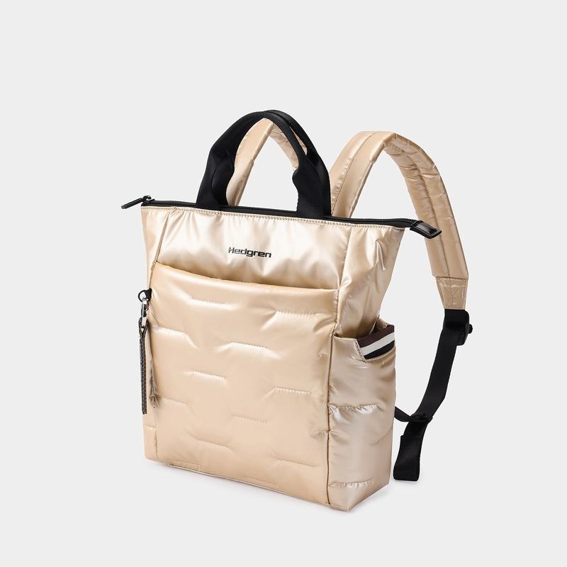 Women's Hedgren Comfy Backpacks Beige | YTC7958QJ