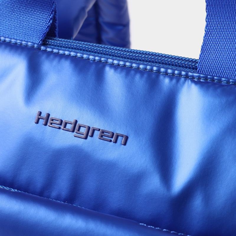 Women's Hedgren Comfy Backpacks Blue | SEM4254AK