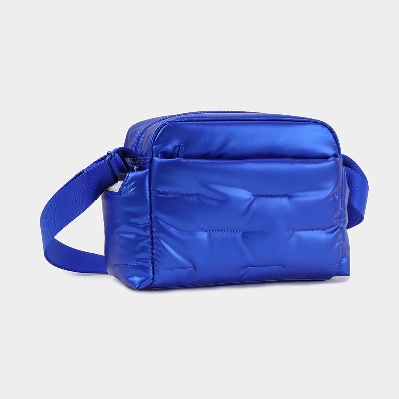 Women's Hedgren Cozy Shoulder Bags Blue | NWK2462QD