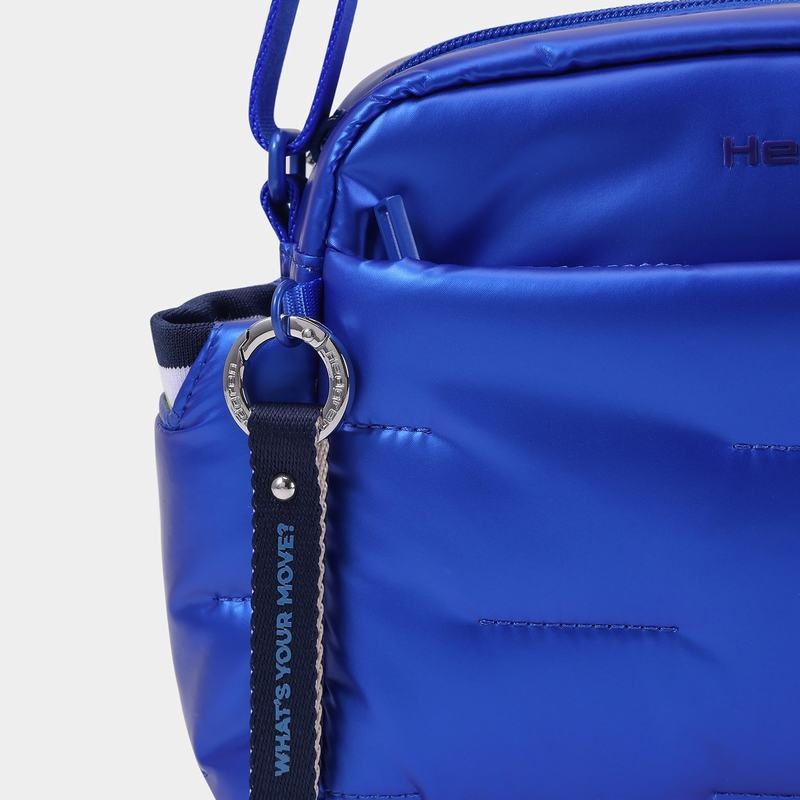 Women's Hedgren Cozy Shoulder Bags Blue | NWK2462QD