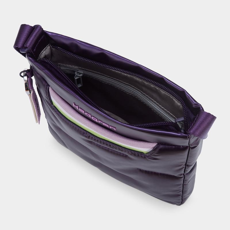 Women's Hedgren Cushy Crossbody Bags Purple Deep Blue | DOX531PB