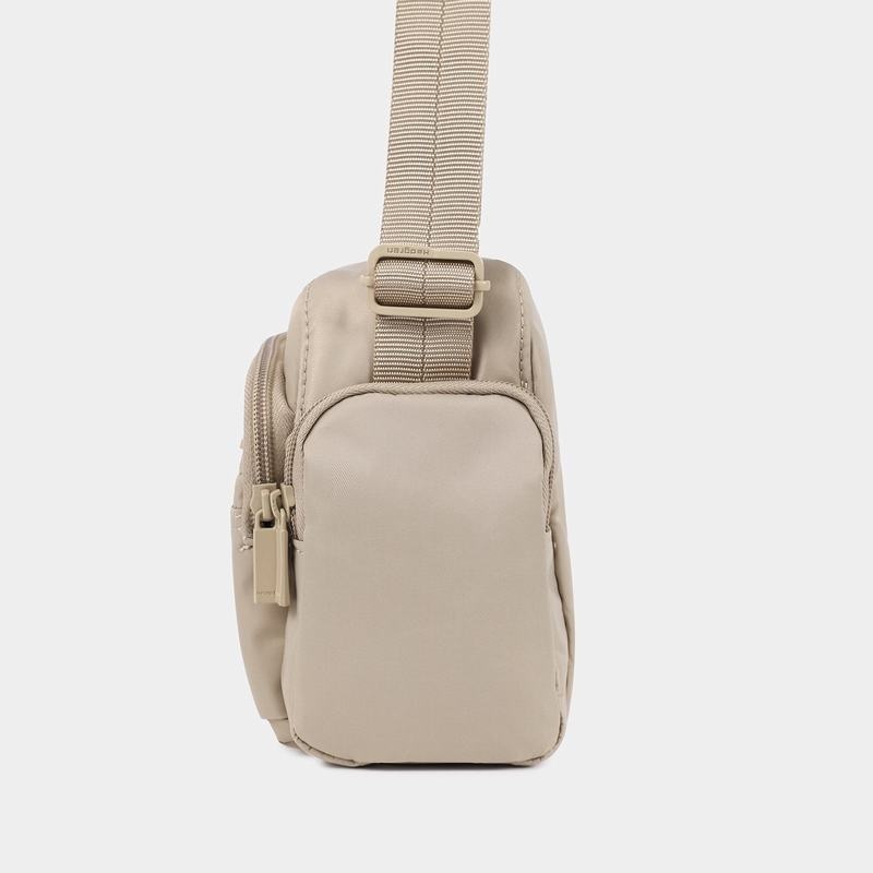 Women's Hedgren Emily Crossbody Bags Beige | ZWH9553FN