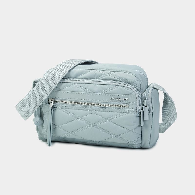 Women's Hedgren Emily Crossbody Bags Light Blue | VXG54100DW