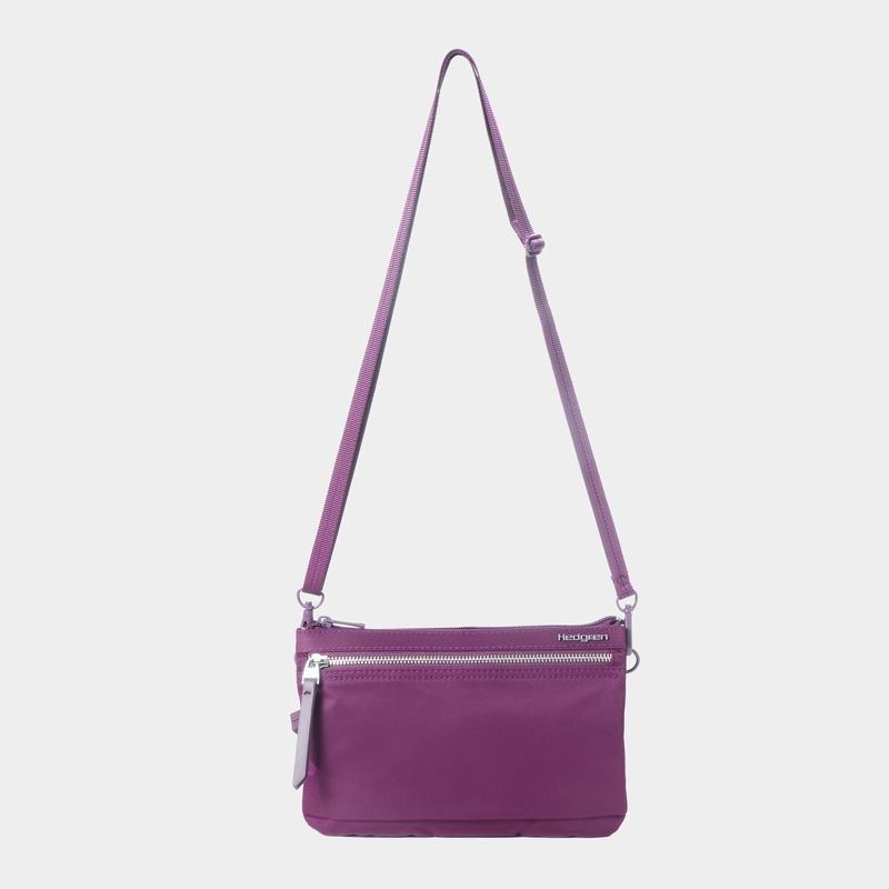 Women's Hedgren Emma Crossbody Bags Purple | NPS9372XI