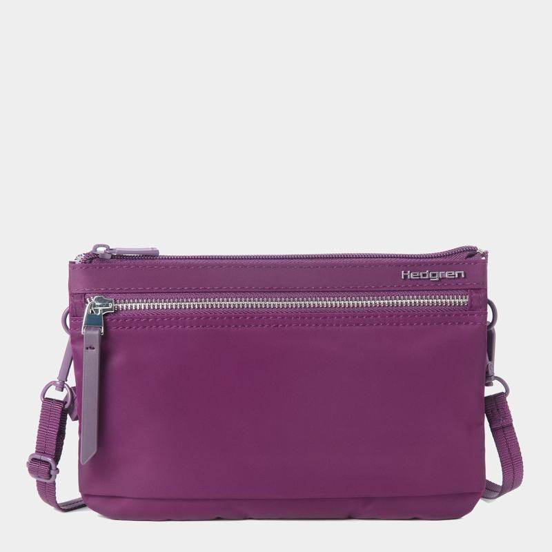 Women\'s Hedgren Emma Crossbody Bags Purple | NPS9372XI