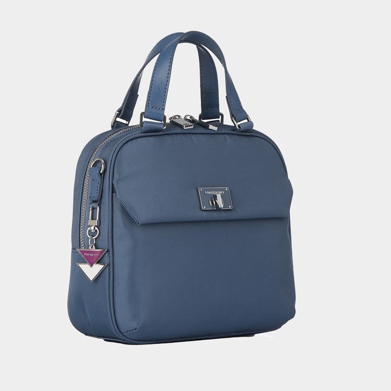 Women's Hedgren Even Handbag Blue | QOF341BB