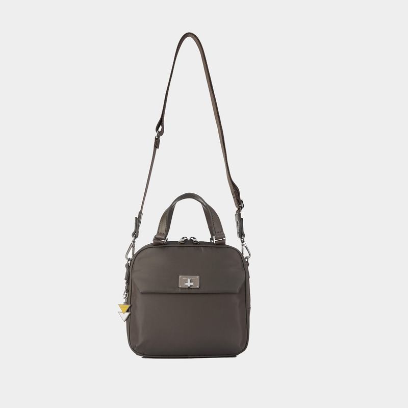 Women's Hedgren Even Handbag Grey Brown | UWK8839AB