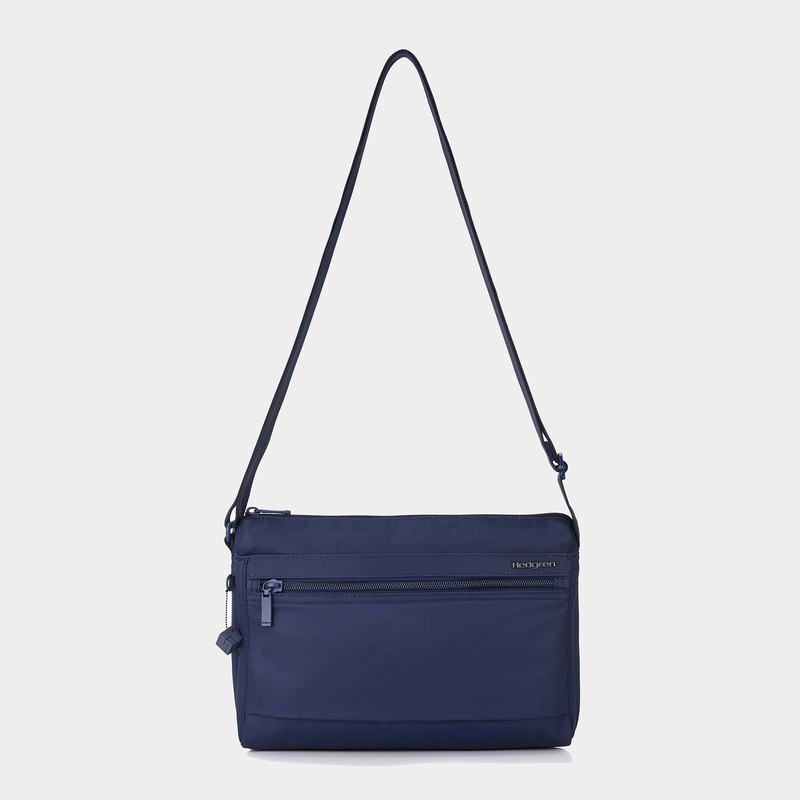 Women's Hedgren Eye Medium Shoulder Bags Dark Blue | KID8999CQ