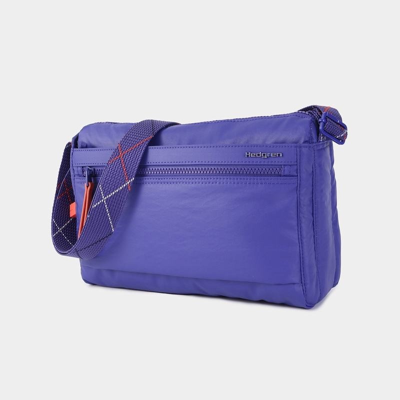 Women's Hedgren Eye Medium Shoulder Bags Royal Blue | CFJ6139CQ