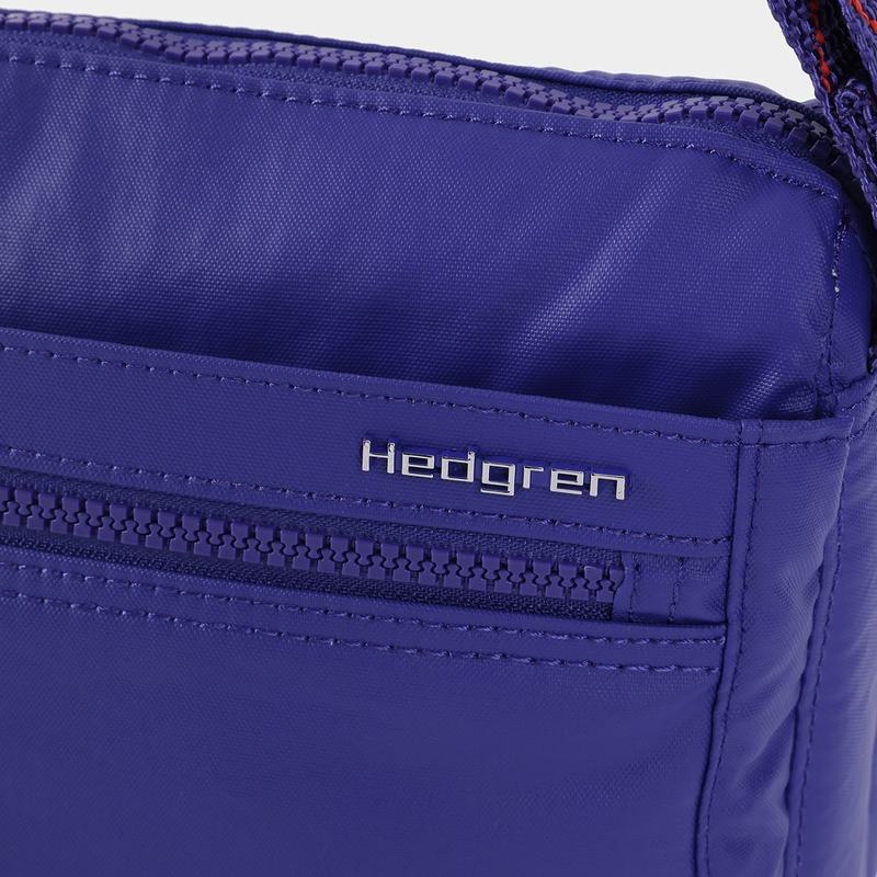 Women's Hedgren Eye Medium Shoulder Bags Royal Blue | CFJ6139CQ