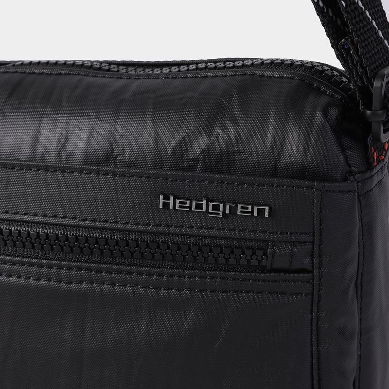 Women's Hedgren Eye Medium Shoulder Bags Black Coral | MOP3813OH