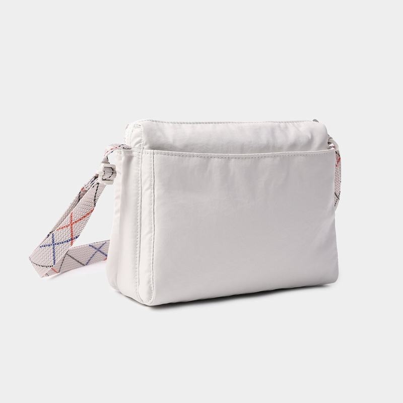 Women's Hedgren Eye Shoulder Bags White Grey | YQP9213NM