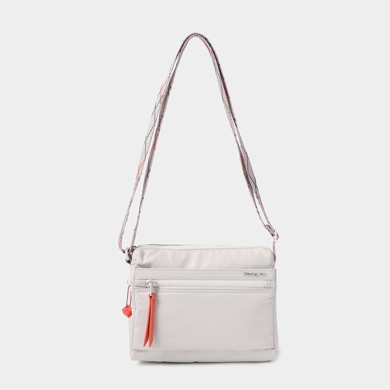 Women's Hedgren Eye Shoulder Bags White Grey | YQP9213NM