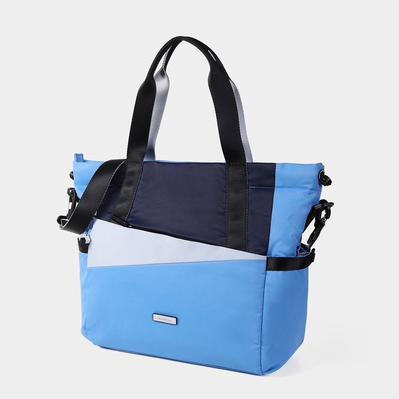 Women's Hedgren Galactic Tote Bags Blue | NFW3863AA