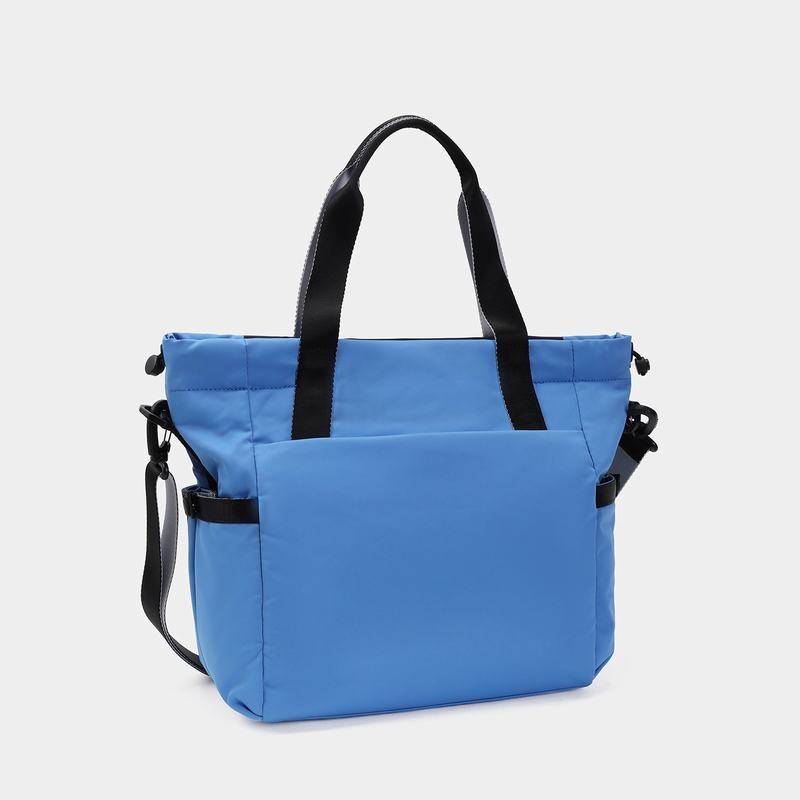 Women's Hedgren Galactic Tote Bags Blue | NFW3863AA